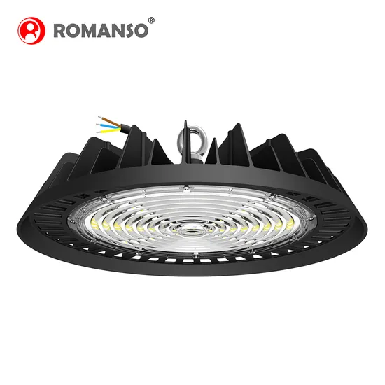 CE RoHS Plug Motion Sensor High Bay Light 200W LED UFO Highbay 5 Yrs Warranty Die Cast Aluminum Housing Small Size Save Freight